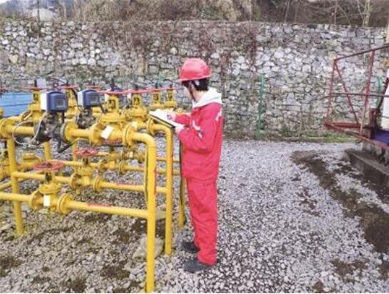 春节期间六盘水水城区煤层气勘探开发项目建设忙