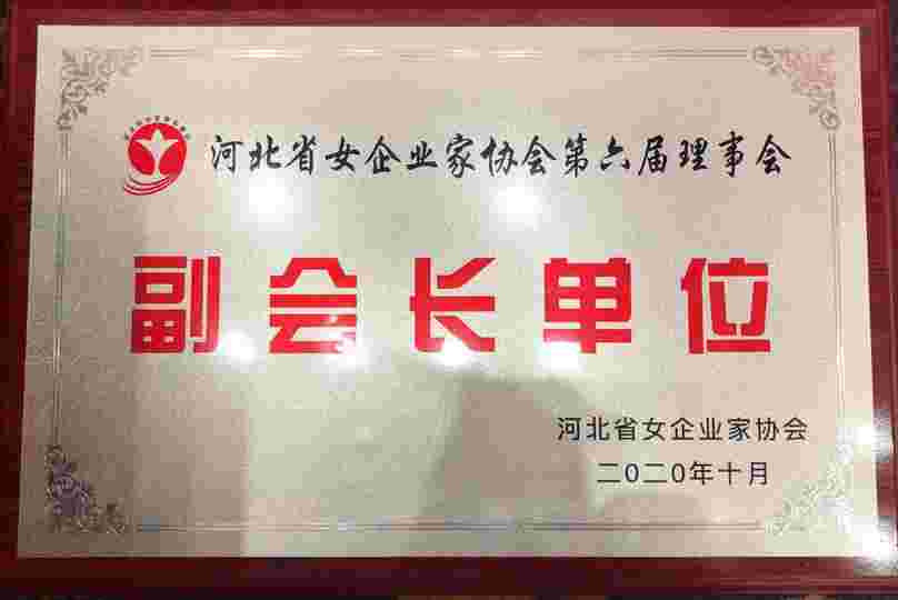 琢酒集团董事长张雅丽当选河北省女企业家协会副会长