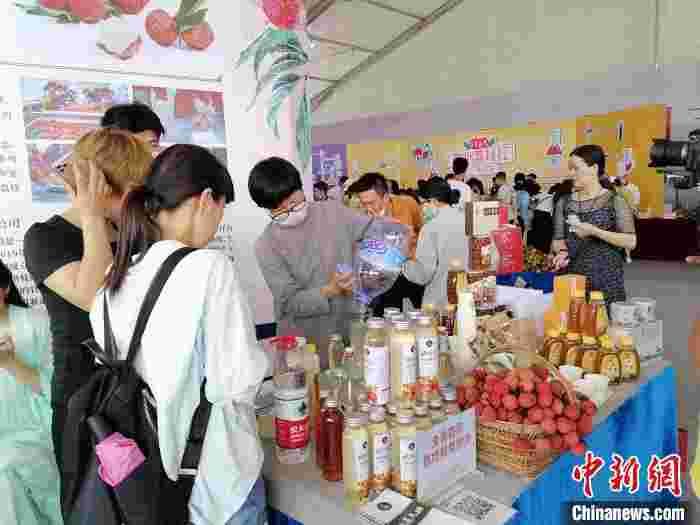 “大唐荔乡”广东高州荔枝搭上互联网发展快车