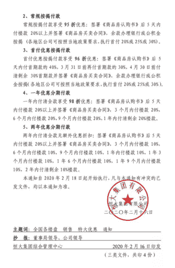 恒大网上购房3天认购近5万套 江苏、广东最受青睐！